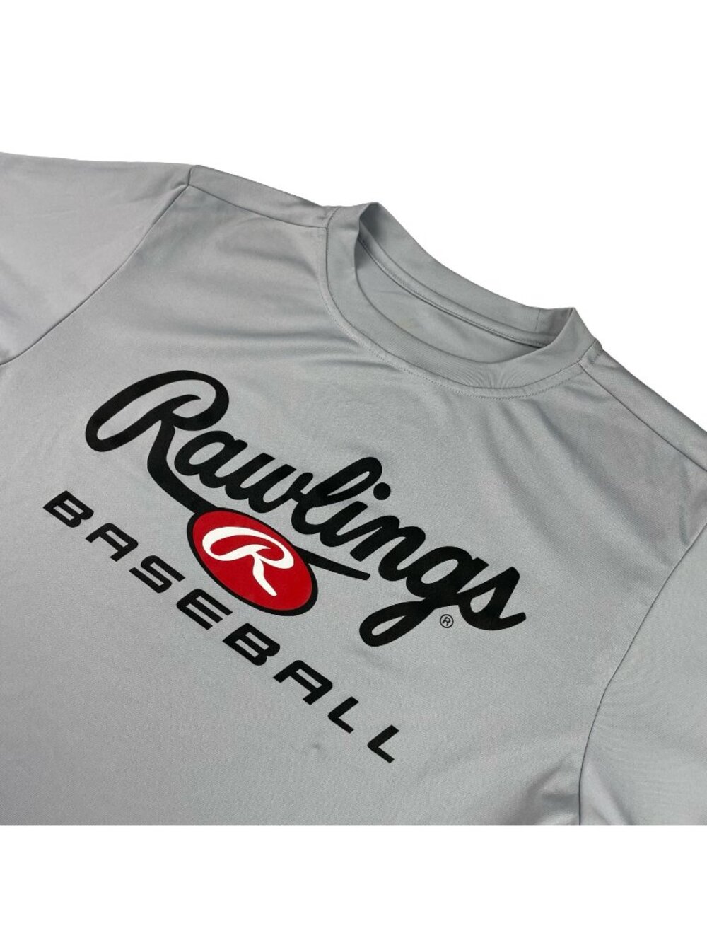 Rawlings Pro Preferred MLB Team Issued Men's Performance T-Shirt Gray • Small